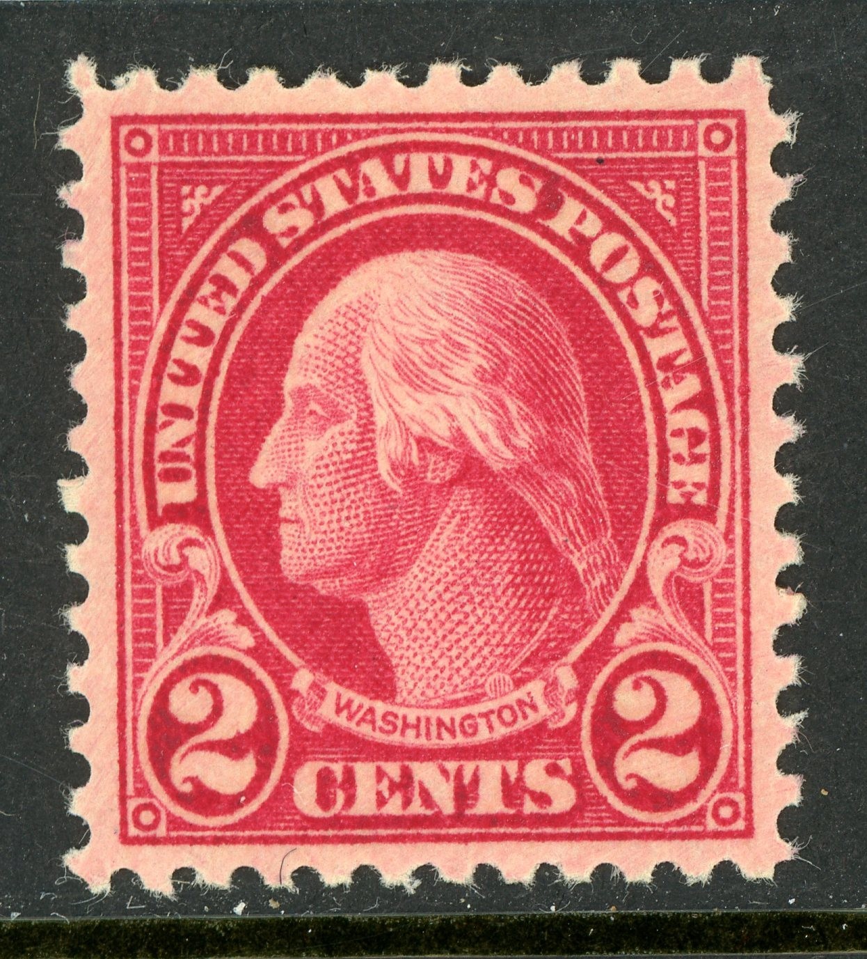 USA 1923 Washington 2¢ Carmine Perf 11 Unwmk Scott #554 MNH C99