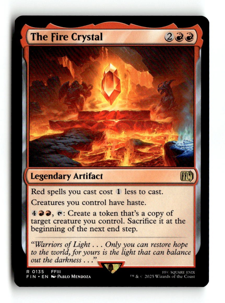 The Fire Crystal [FIN - 135]