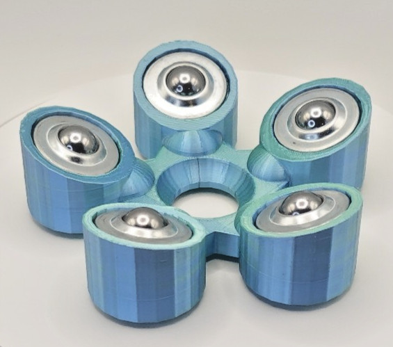 *Clearance* Bowling Ball Spinner Cup - Blue Hawaii (Blue and Teal Green) *Clearance* Bowling Ball Spinner Cup - Blue Hawaii (Blue and Teal Green)