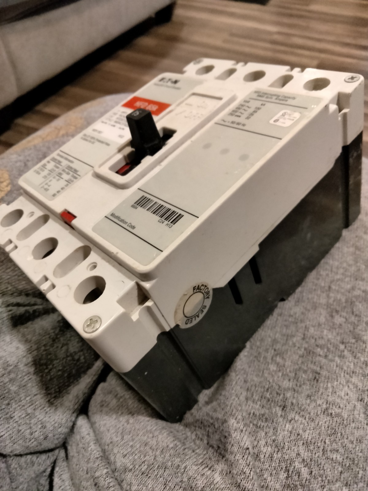 Eaton Industrial Circuit Breaker HFD 65K Eaton Industrial Circuit Breaker HFD 65K