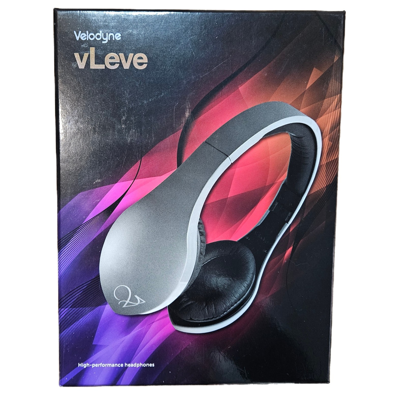 Velodyne vLeve On-Ear High Performance Headphones (Silver) New In Box Velodyne vLeve On-Ear High Performance Headphones (Silver) New In Box