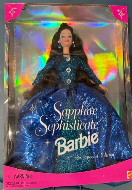 Barbie Mattel Sapphire Sophisticate Barbie Special Edition 1997. NRFB Barbie Mattel Sapphire Sophisticate Barbie Special Edition 1997. NRFB