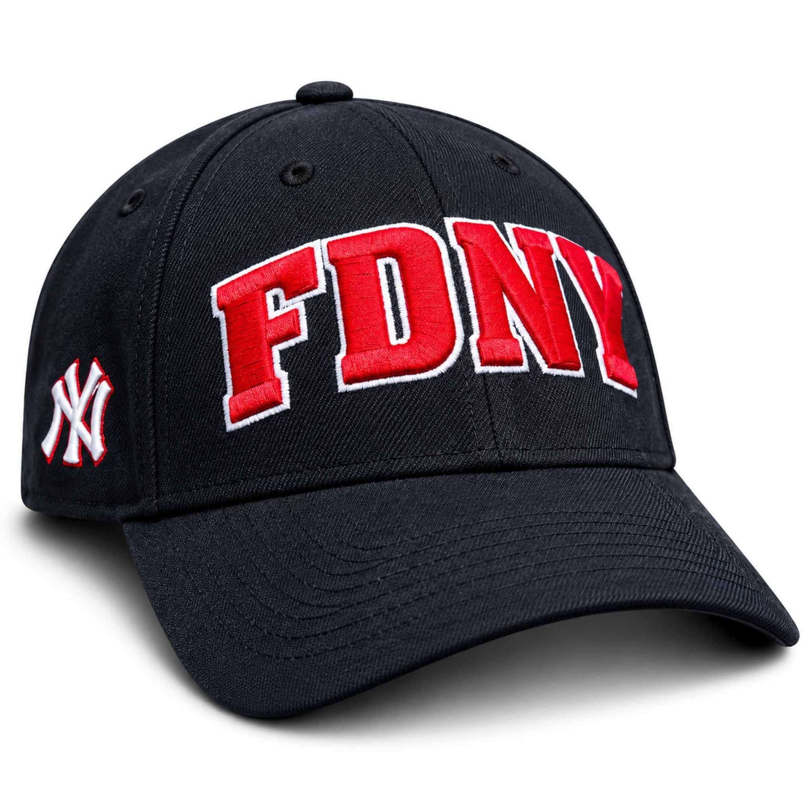 NY Yankees FDNY NYPD 9/11 Memorial 2026 Black Hat 3D Embroidered ONE SIZE