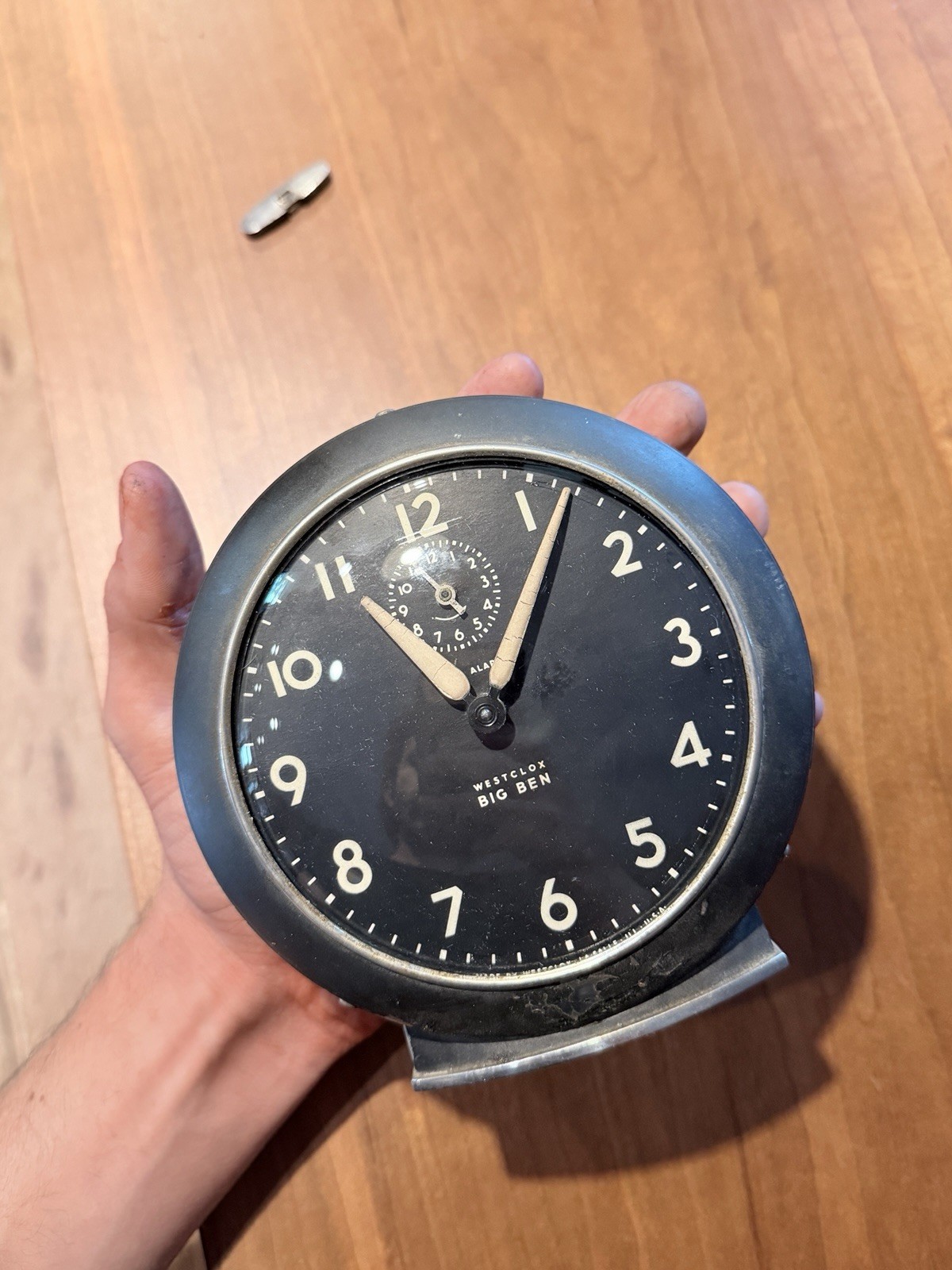 Westclox Vintage Metal Big Ben Wind Up
