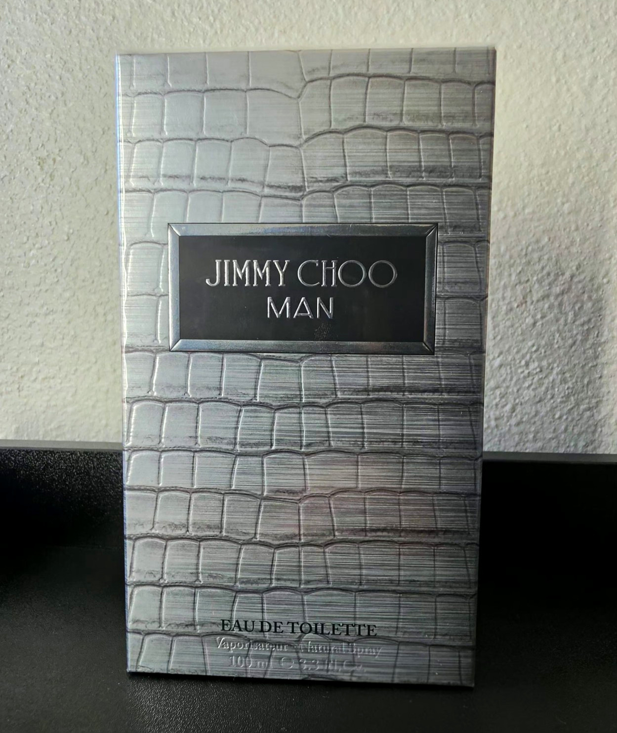 Jimmy Choo Man Eau de Toilette Spray, Regular Size 100 ml, Bergamot For Men