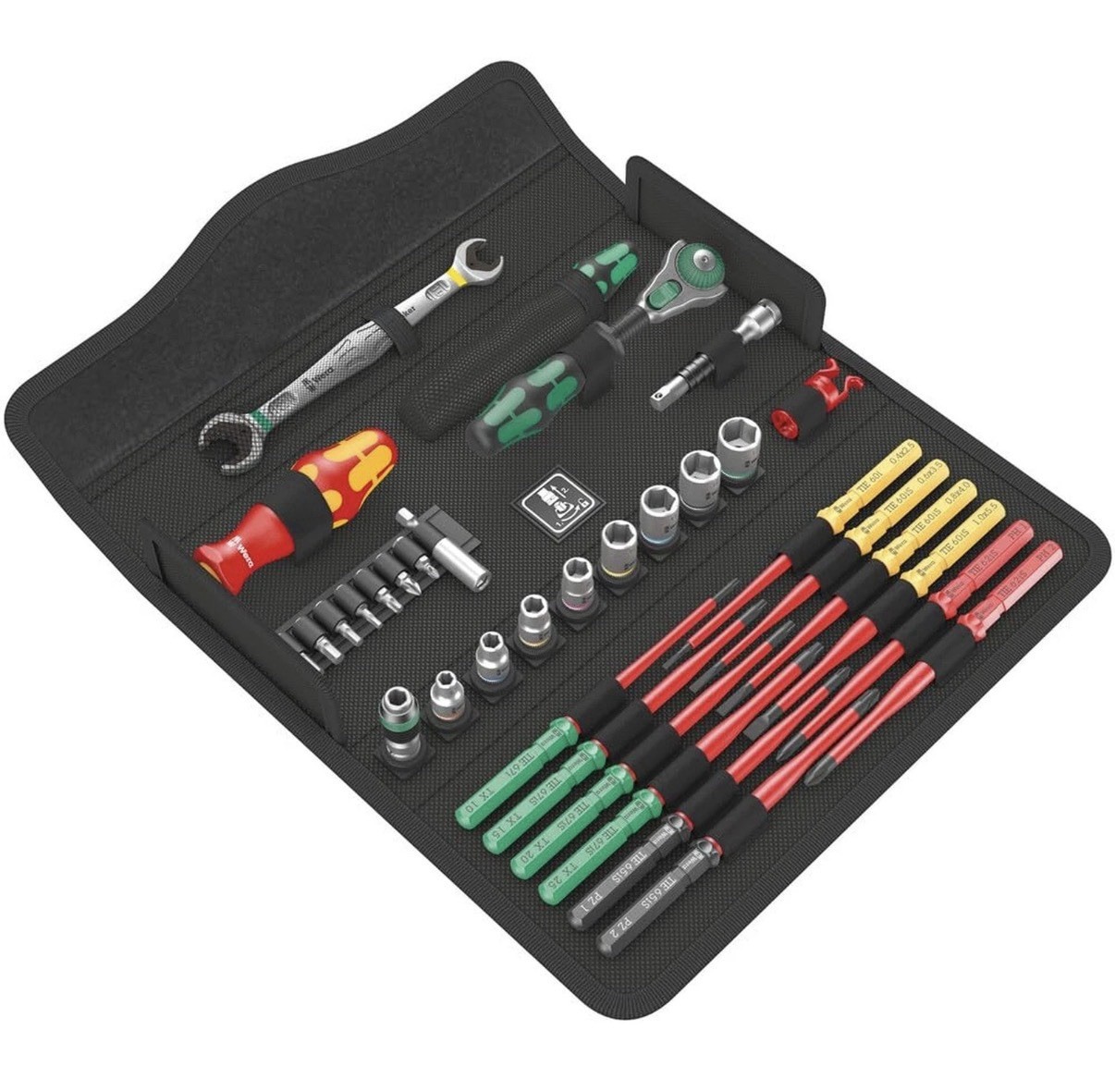 Wera 5135870001 Kraftform Kompakt W 2 Maintenance, 35 Pieces