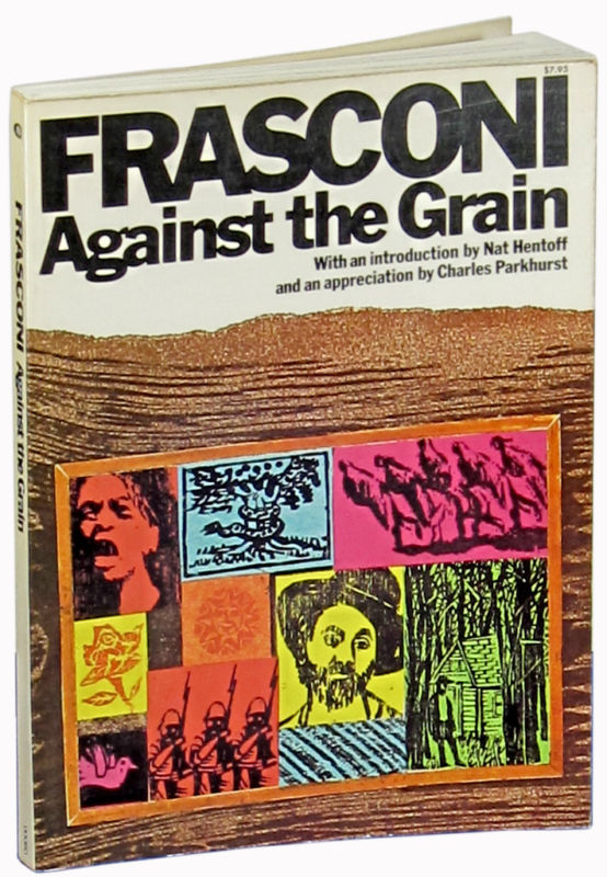 Frasconi Against the Grain signed 1st edition woodcuts