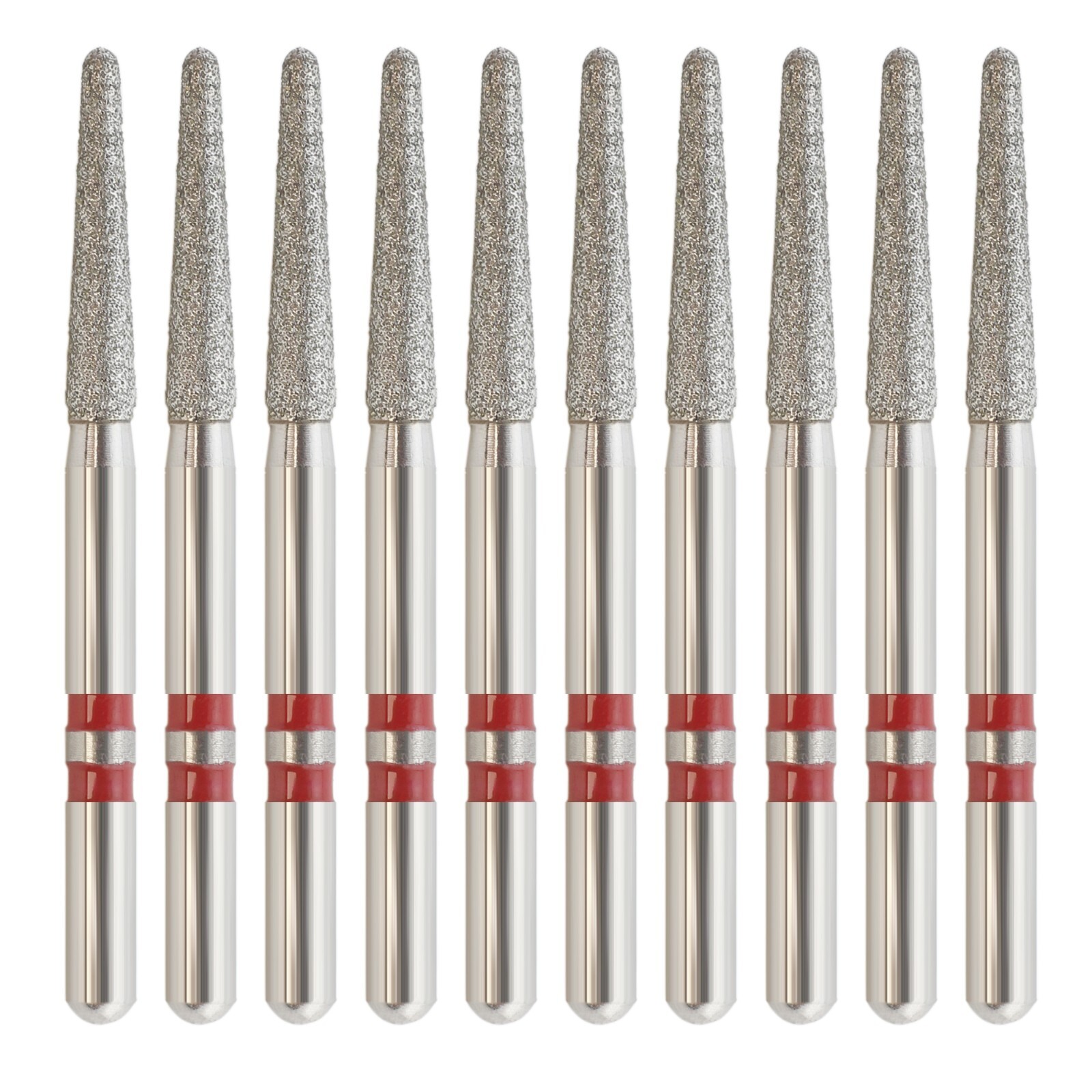 Zirconia Adjustment Diamond Cutter Round End Taper Burs Fine Grit Z856/016F FG Zirconia Adjustment Diamond Cutter Round End Taper Burs Fine Grit Z856/016F FG