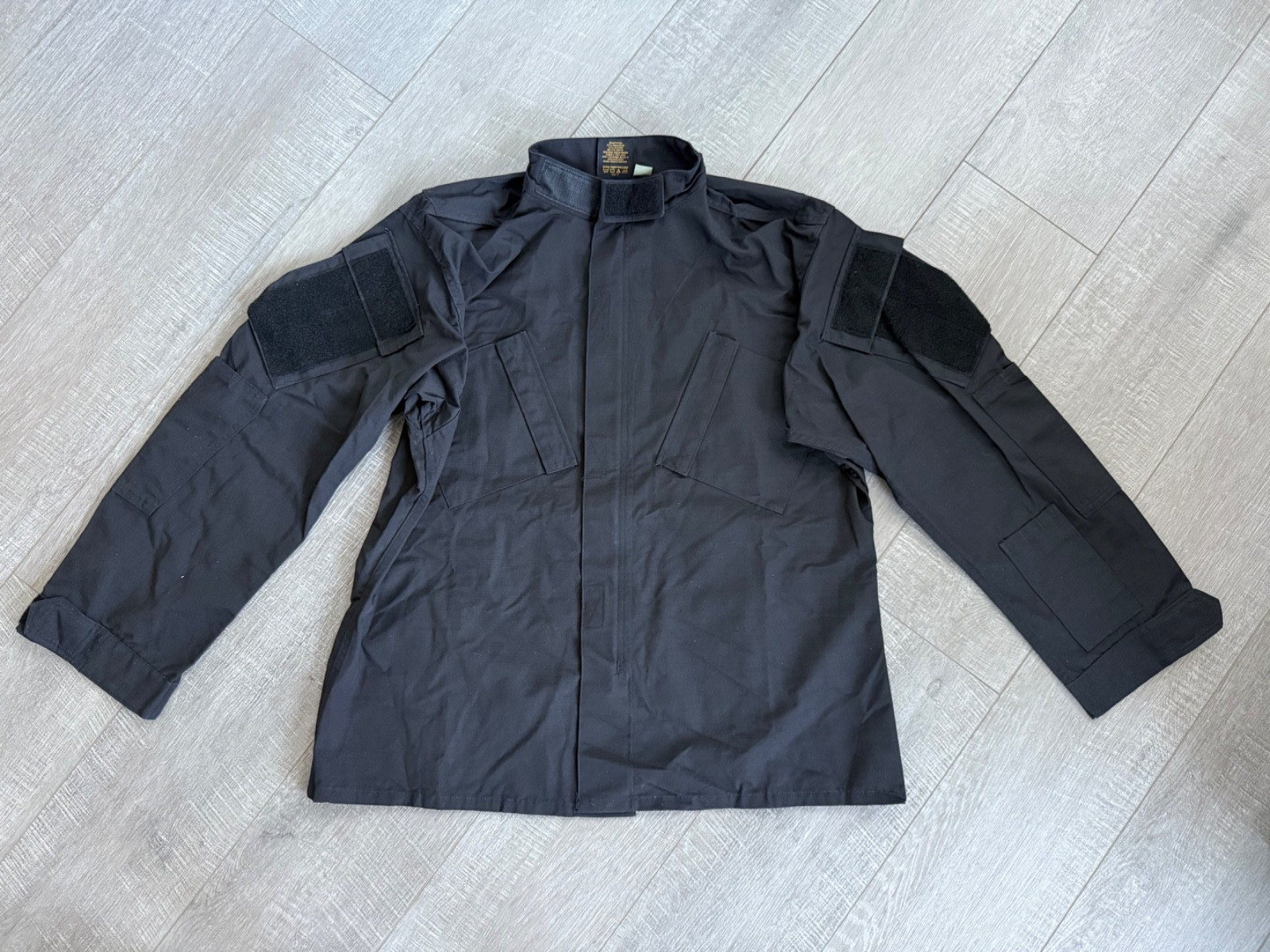 Propper Black TAC U Tactical Jacket Coat ACU Cut Shirt Large
