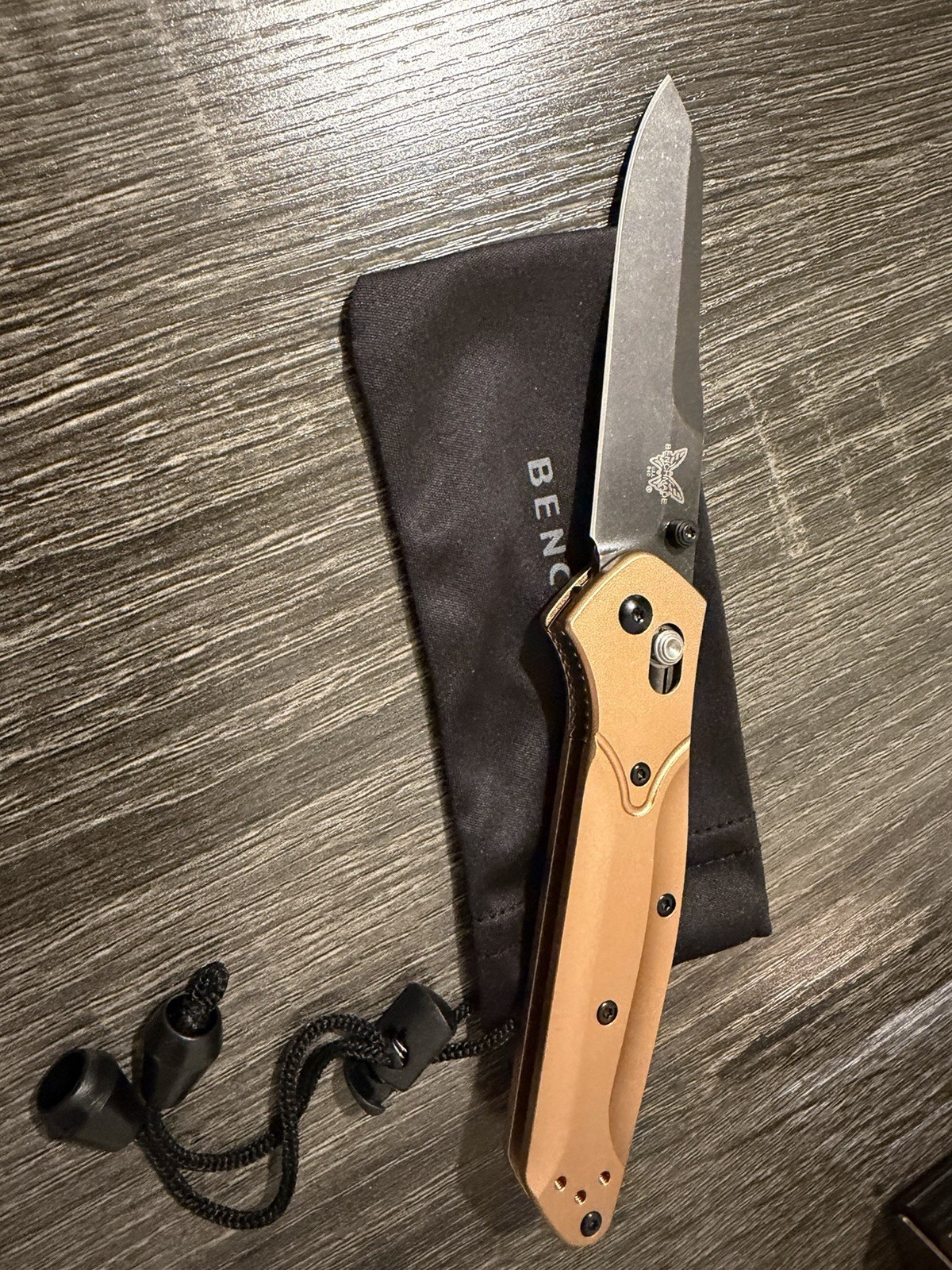 Osborne 940BK-03 Aluminum S30V Blade Folding Knife no box.