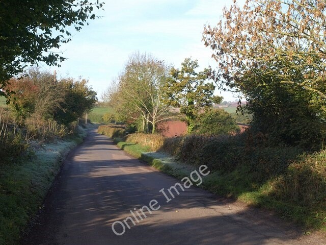 Photo 6x4 Road to Aller Barton Crediton The road from Crediton runs sligh c2010