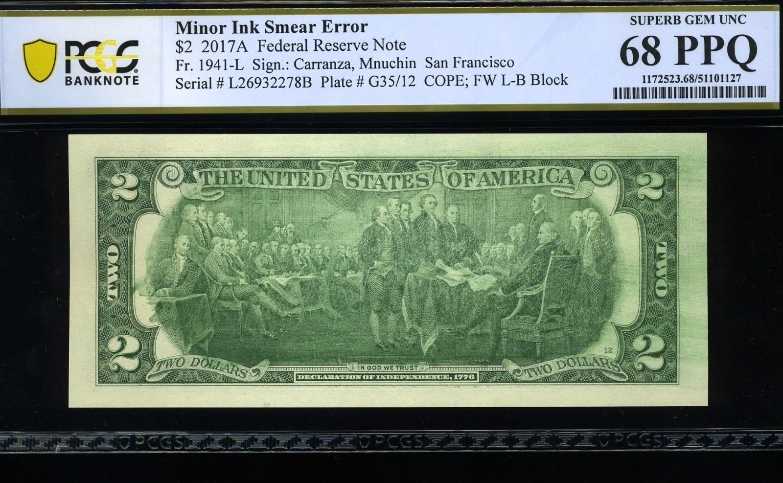 2017A $2 FRN \