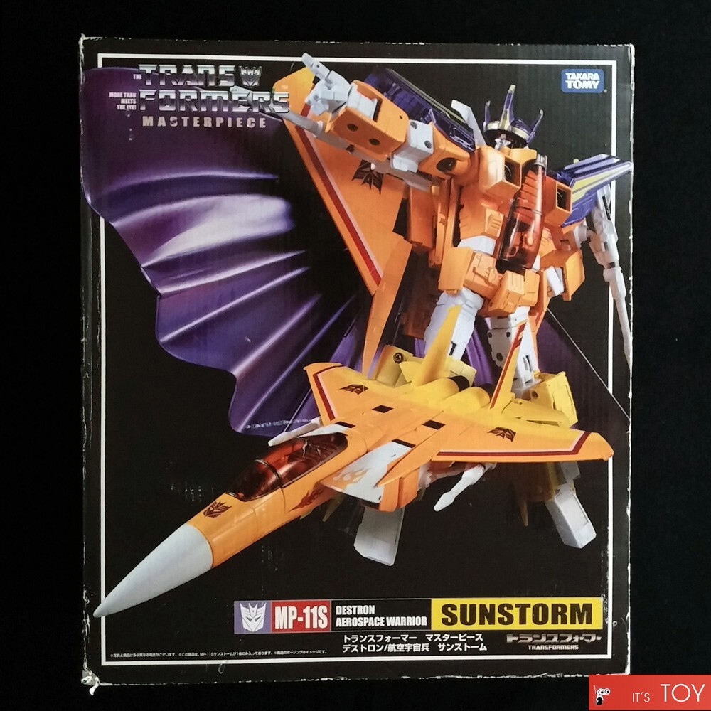 Takara Transformers Masterpiece MP-11S SUNSTORM Destron Aerospace Warrior set