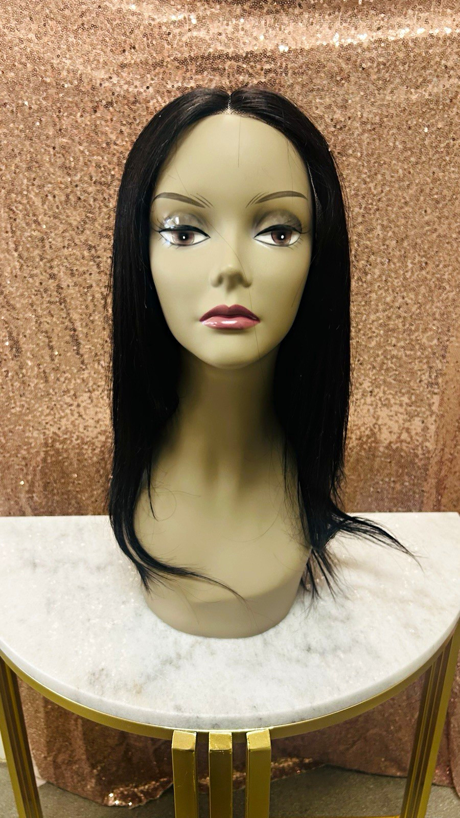 🎉Human Brazilian Hair . Customer Fave Lace Front Middle Part Adjustable 16-20\ 🎉Human Brazilian Hair . Customer Fave Lace Front Middle Part Adjustable 16-20\