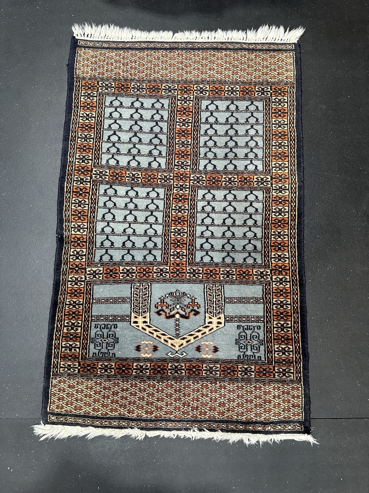 Handwoven Baluchi Prayer Rug Baluchistan Region 41”x26” Rare