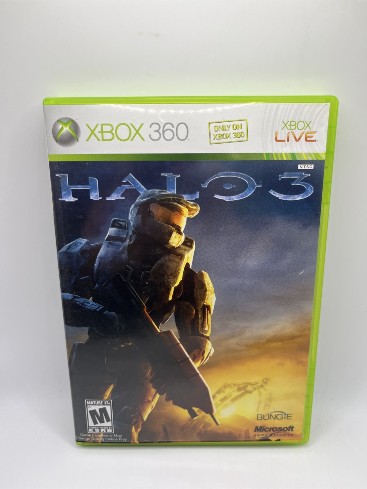 Halo 3 (Microsoft Xbox 360, 2007) Complete w/ Manual & Poster CIB
