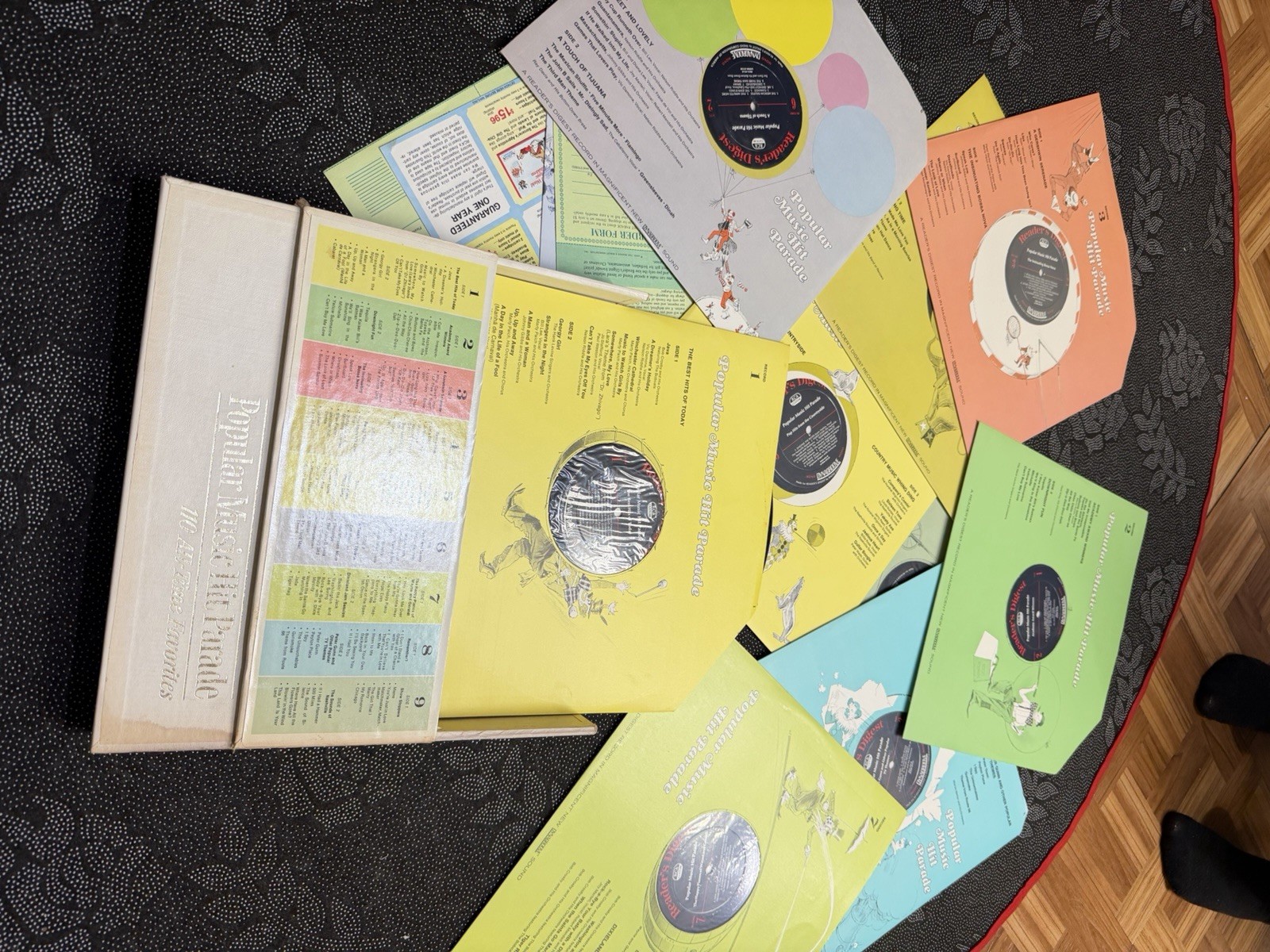 Vintage 1968 Digest Popular Music Hit Parade – 110 All-Time Favorites Vinyl