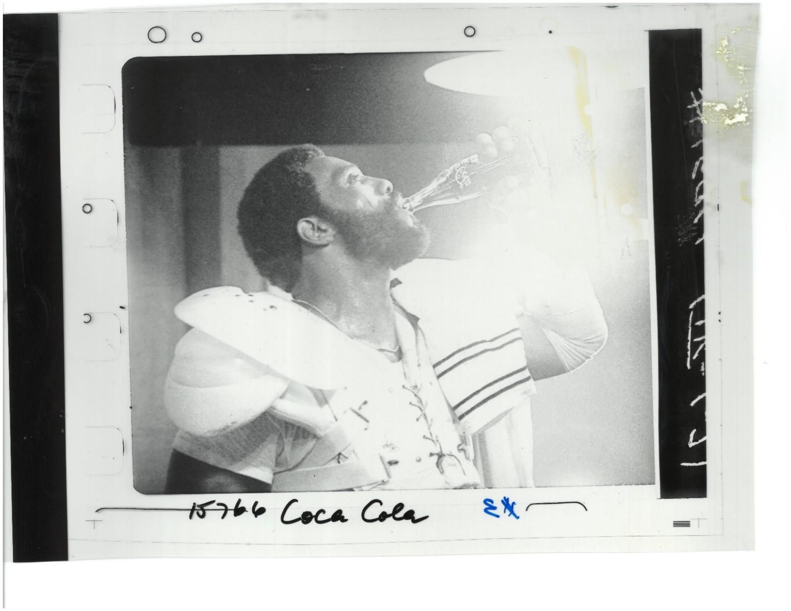 Rare Vintage Coca-Cola Bo Jackson Advertising Negatives & Proofs –1970s/80s Rare Vintage Coca-Cola Bo Jackson Advertising Negatives & Proofs –1970s/80s