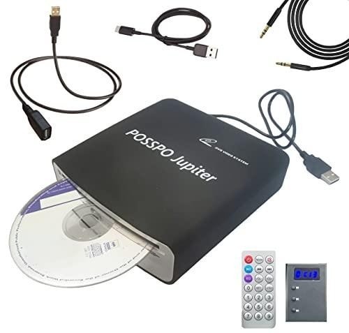 Usb Cd Player For Car Plug Play Aux Decoder External Dvd Player Jupiter