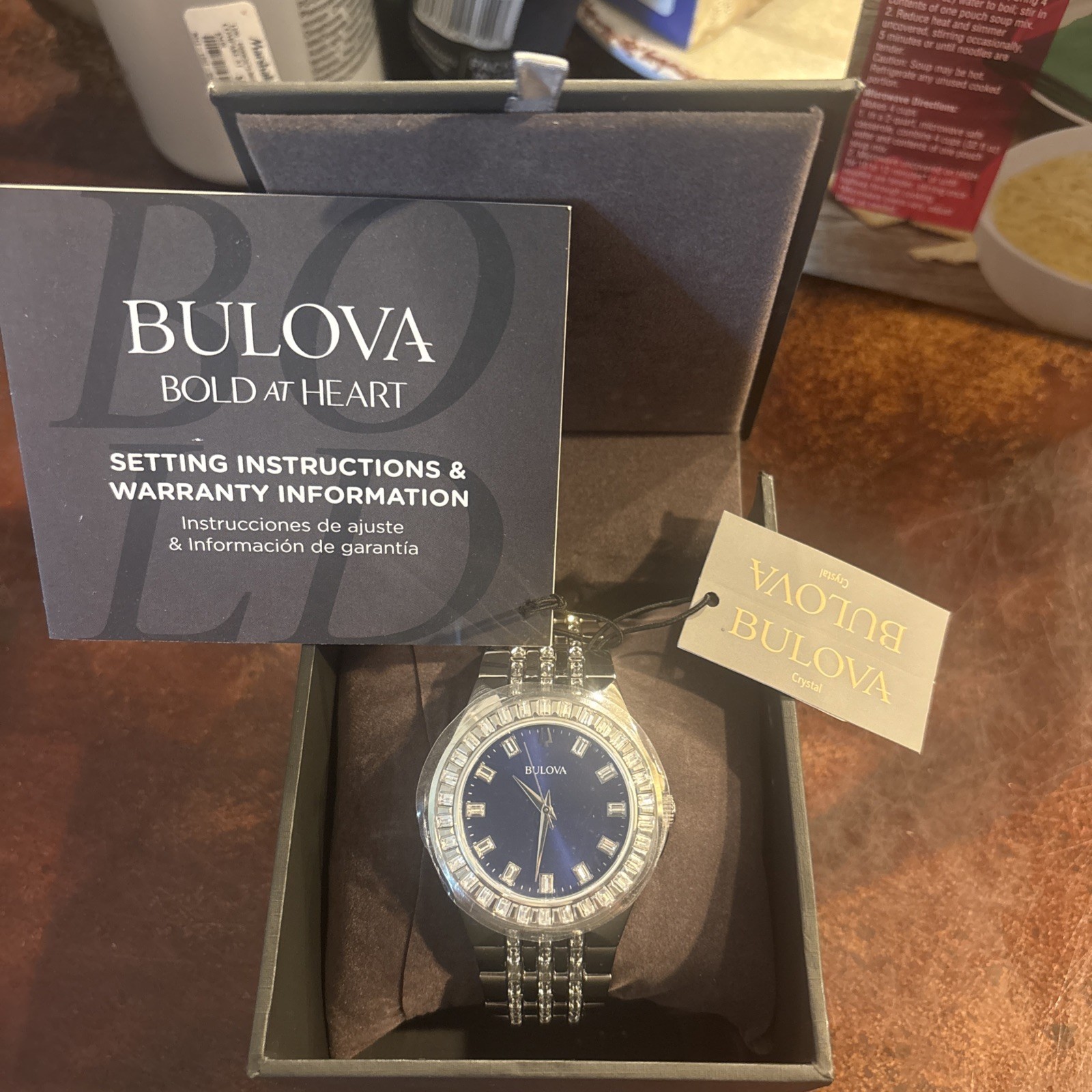 Bulova 96A254 Men\'s Blue Watch