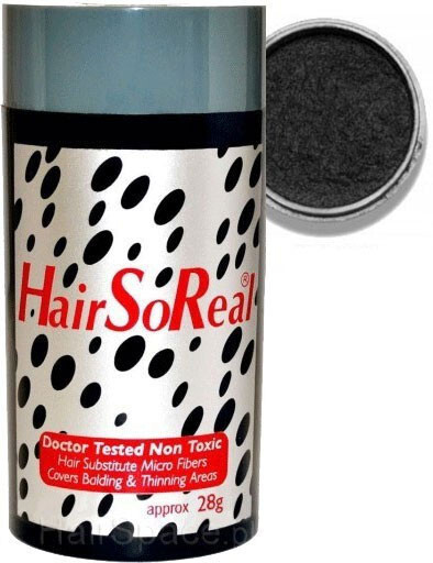 10x Hair So Real 28g - Hair Thickening Building Keratin Fibers - HSR HairSoReal