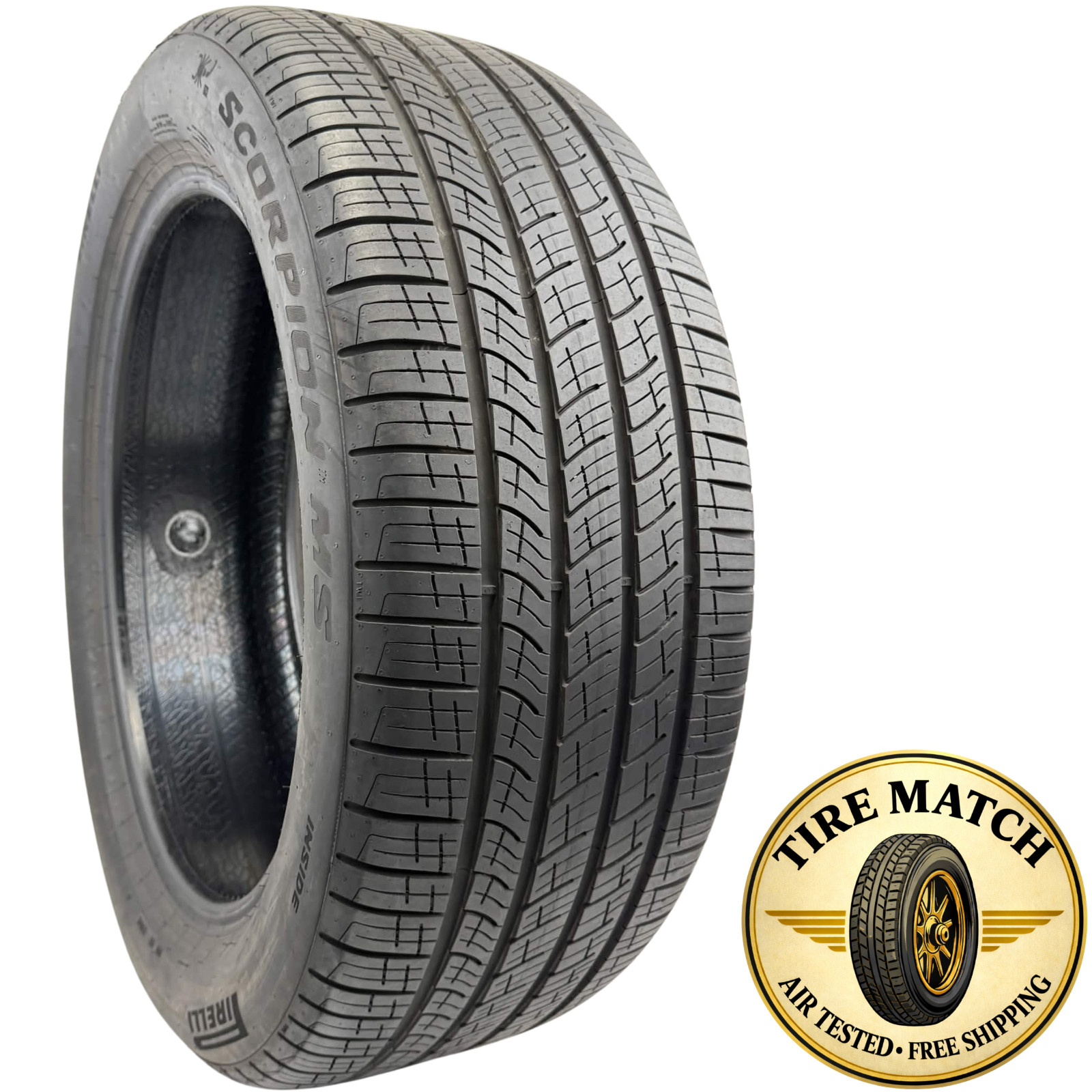 Used 255/50R21 Pirelli Scorpion MS ELECT 109H 8.5/32 (DOT 25) Used 255/50R21 Pirelli Scorpion MS ELECT 109H 8.5/32 (DOT 25)
