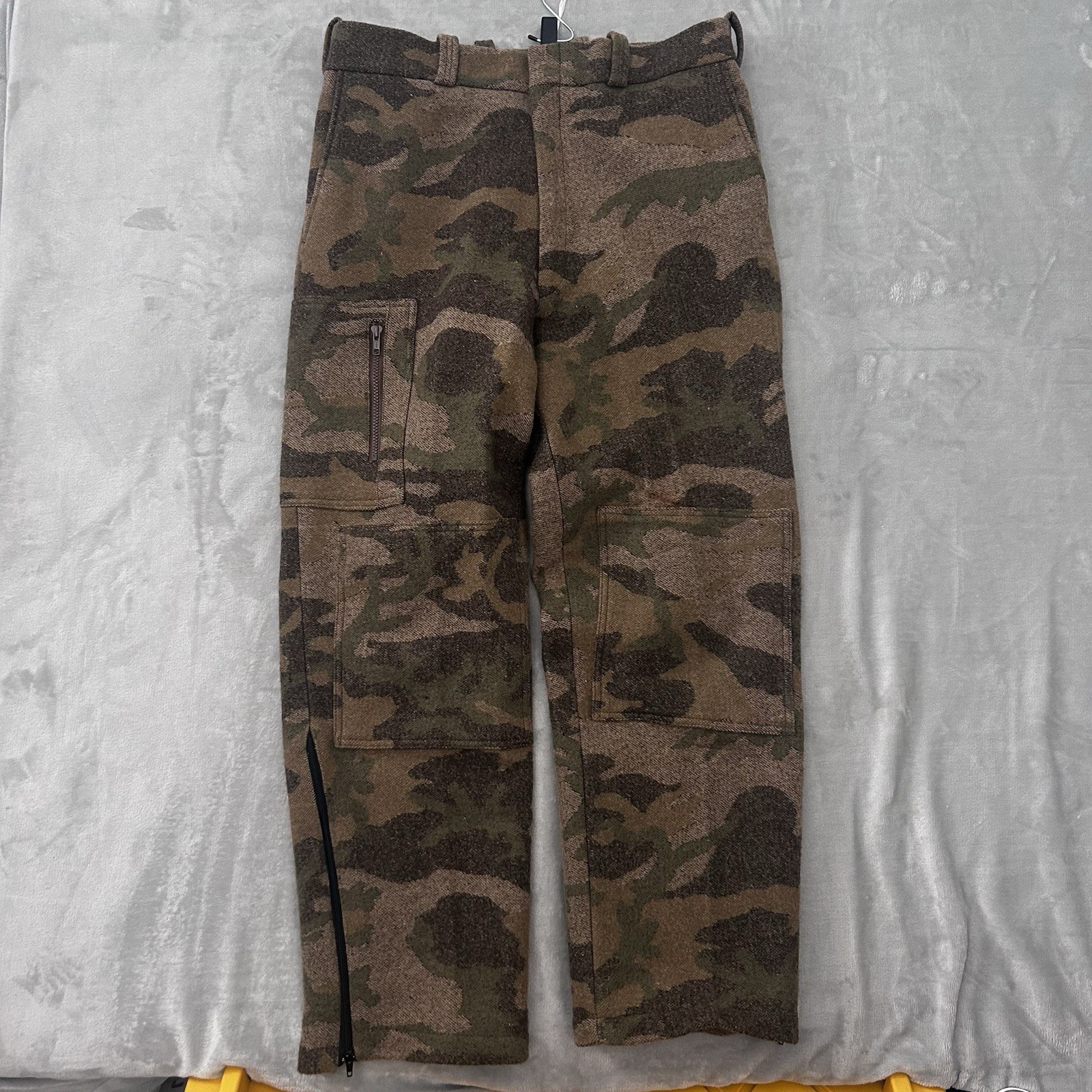 Vintage Pendleton X Cabela\'s Pants Mens 36x31 100% Wool Camo Hunt Outdoors USA