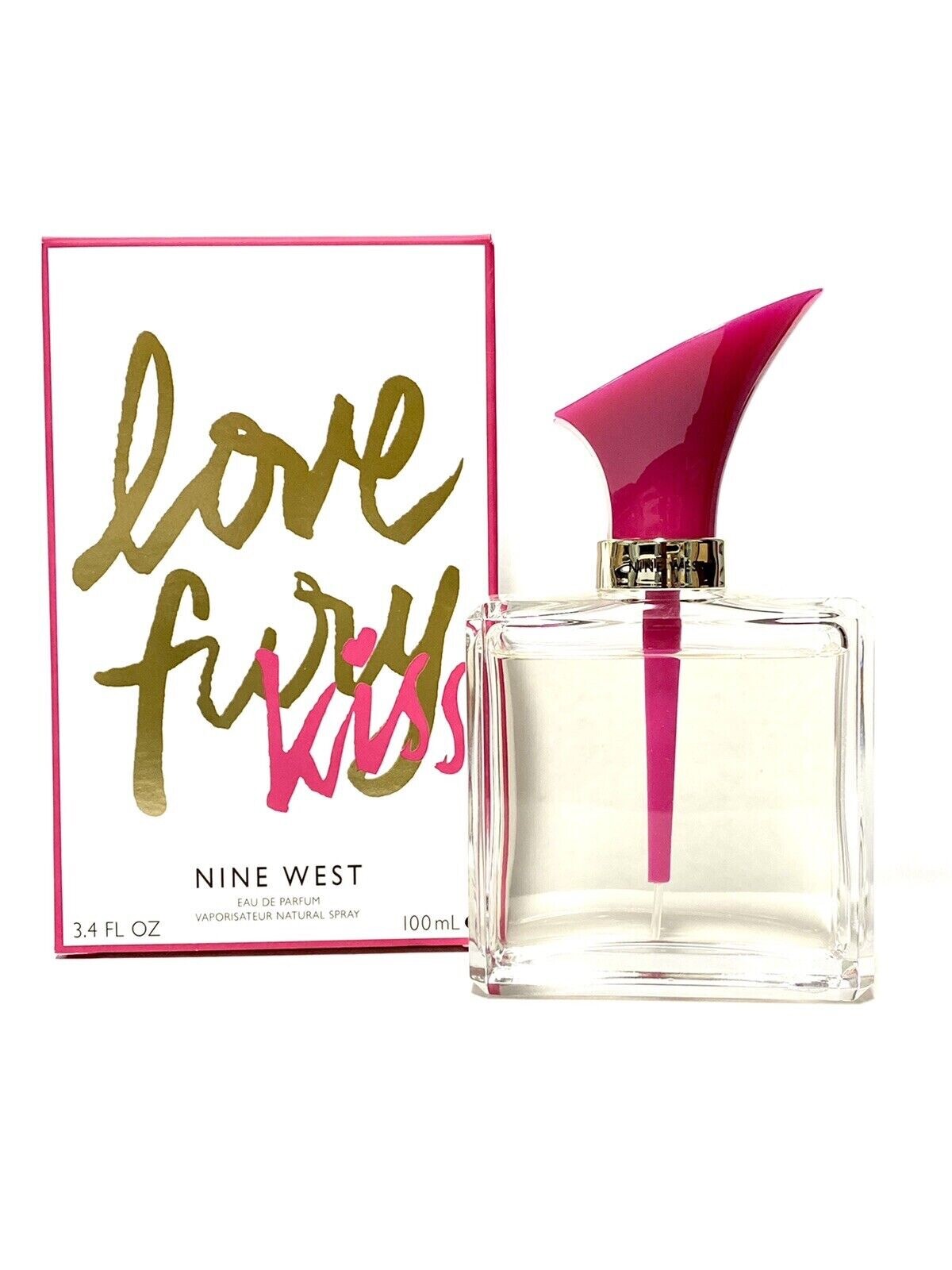 LOVE FURY KISS by NINE WEST for WOMEN 3.4oz-100ml EDP Spray *NEW & SEALED*