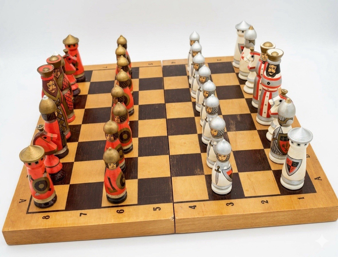 Rare  Vintage 1970  Chest  Game User