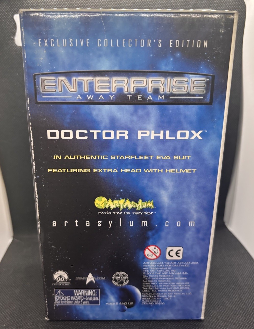 Star Trek Enterprise Doctor DR Phlox Art Asylum Figure Signed John Billingsley