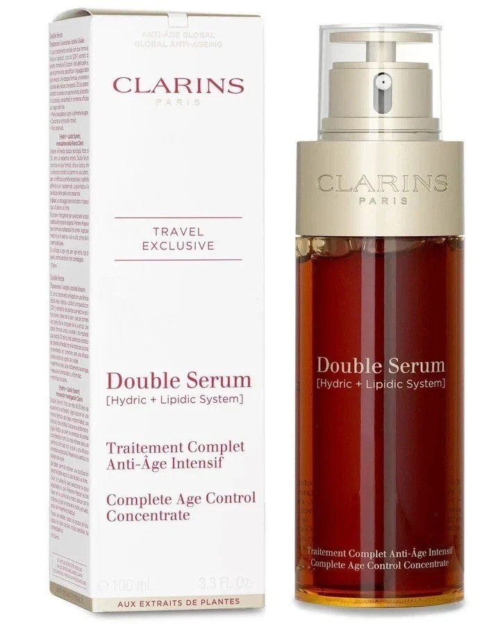 Clarins Double Serum/Hydric+Lipidic System 3.3oz/100ml