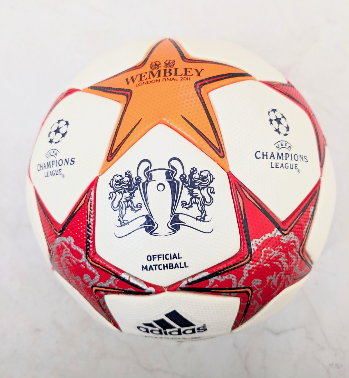 adidas Finale UEFA Champions League London Final 2011 Size 5 Official Matchball