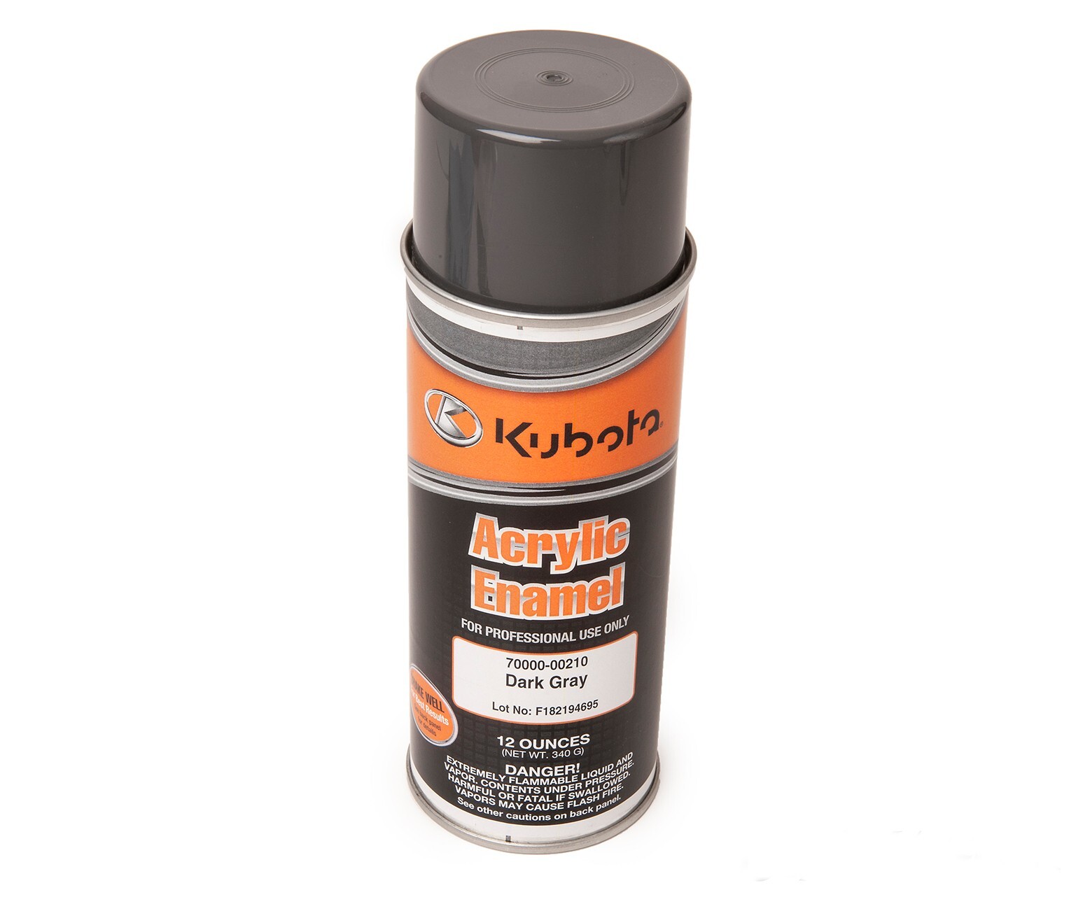 Genuine OEM Kubota Dark Gray Touch Up Spray Paint Enamel 70000-00210 Genuine OEM Kubota Dark Gray Touch Up Spray Paint Enamel 70000-00210