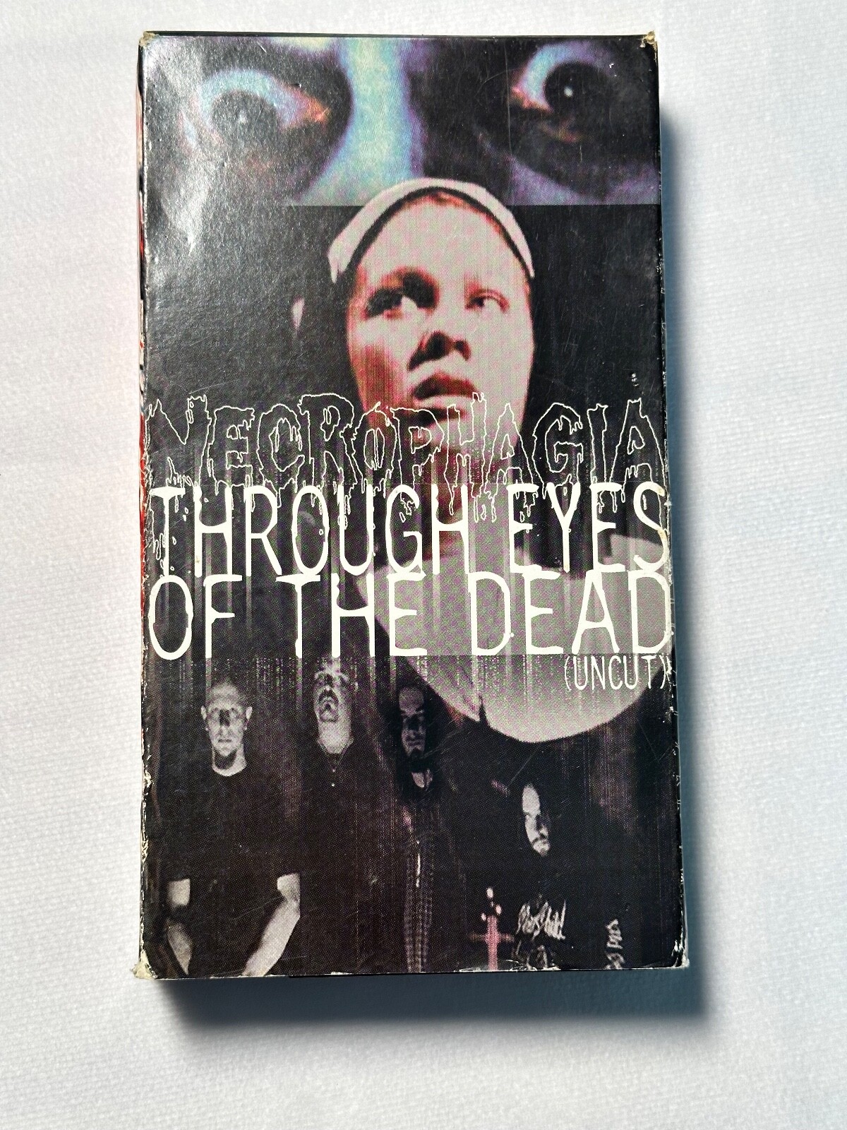 NECROPHAGIA Through Eyes Of The Dead VHS 1999 Anselmo VanBebber Killjoy Gore NECROPHAGIA Through Eyes Of The Dead VHS 1999 Anselmo VanBebber Killjoy Gore