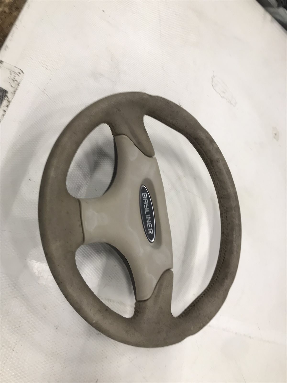 00 Bayliner Capri Boat Bayliner steering wheel helm