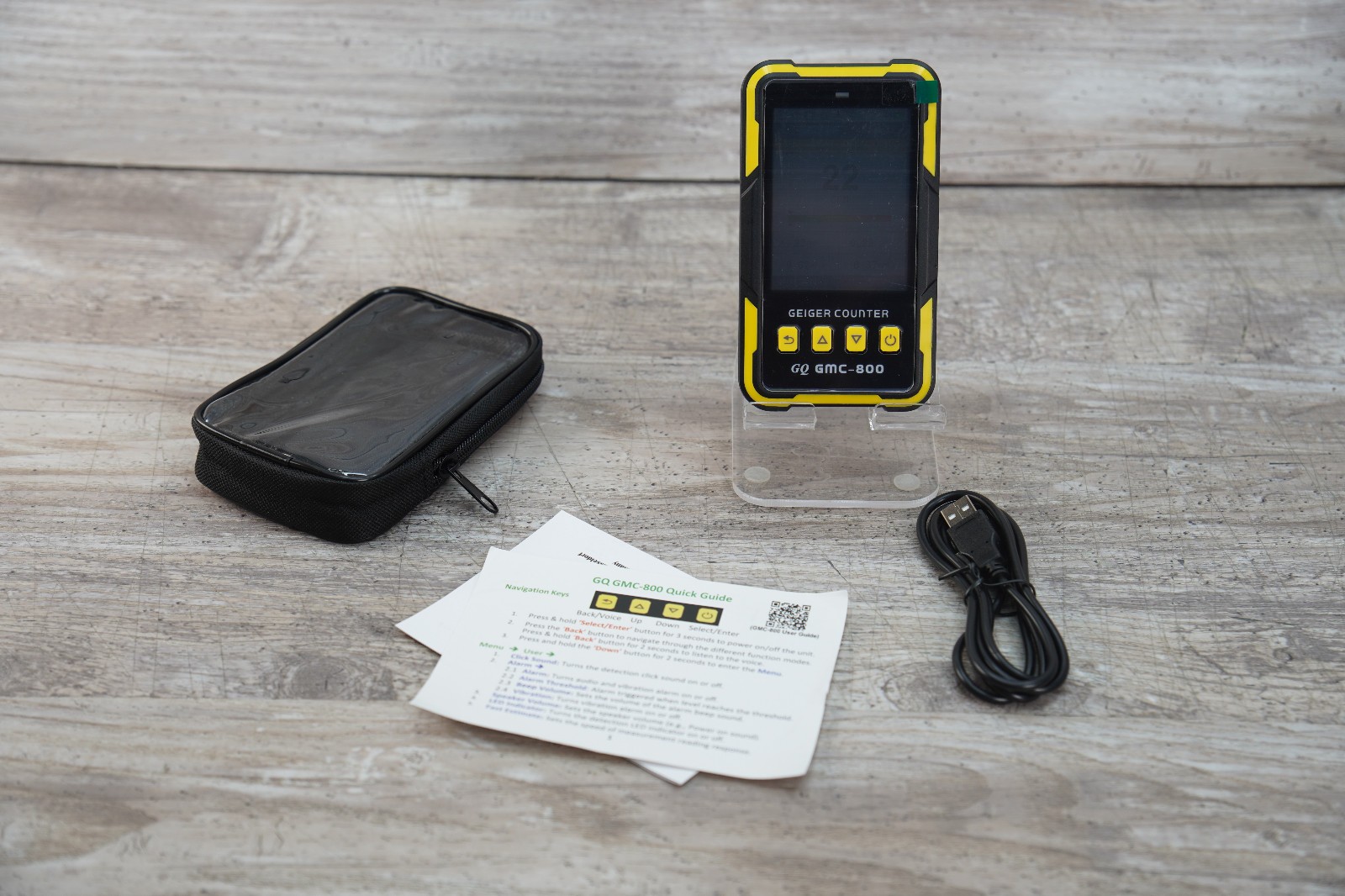 GQ GMC-800 Nuclear Radiation Detector USA Design Product US National Standard