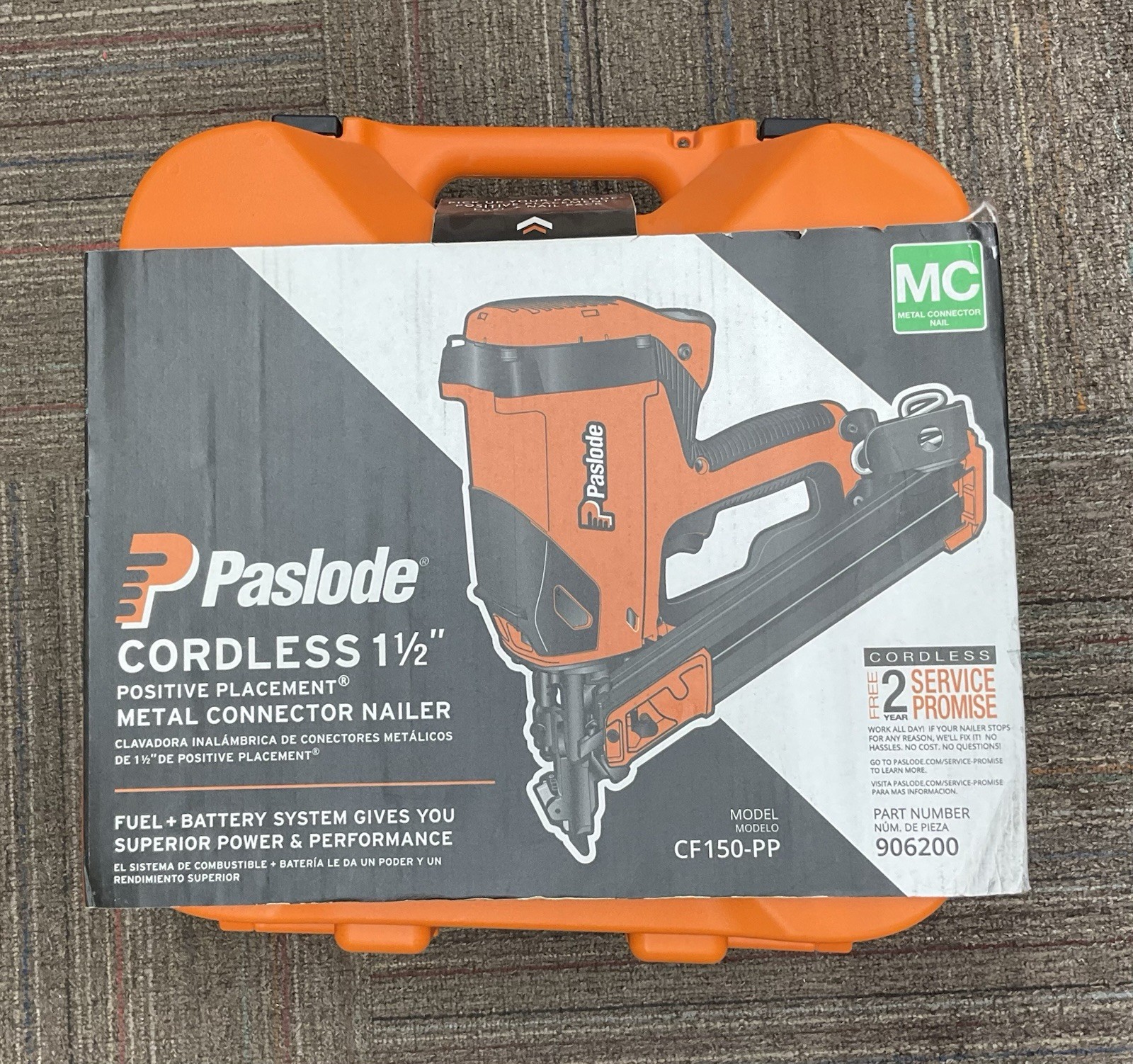 NEW Paslode CF150-PP Cordless Metal Connector 1-1/2\