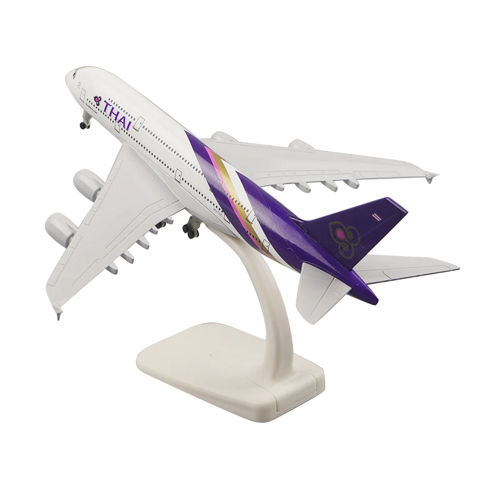 1:400 20cm Aircraft Thai Airways A380 Alloy Plane Model Souvenir Ornaments Gift