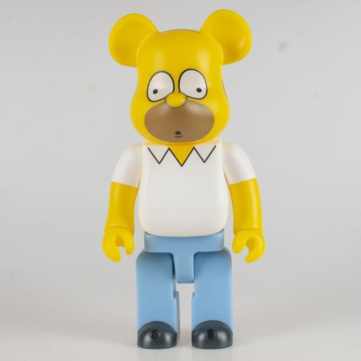 Bestselling Bearbrick 400% The Simpsons Doll 11 inch Figure Office Desk Ornament