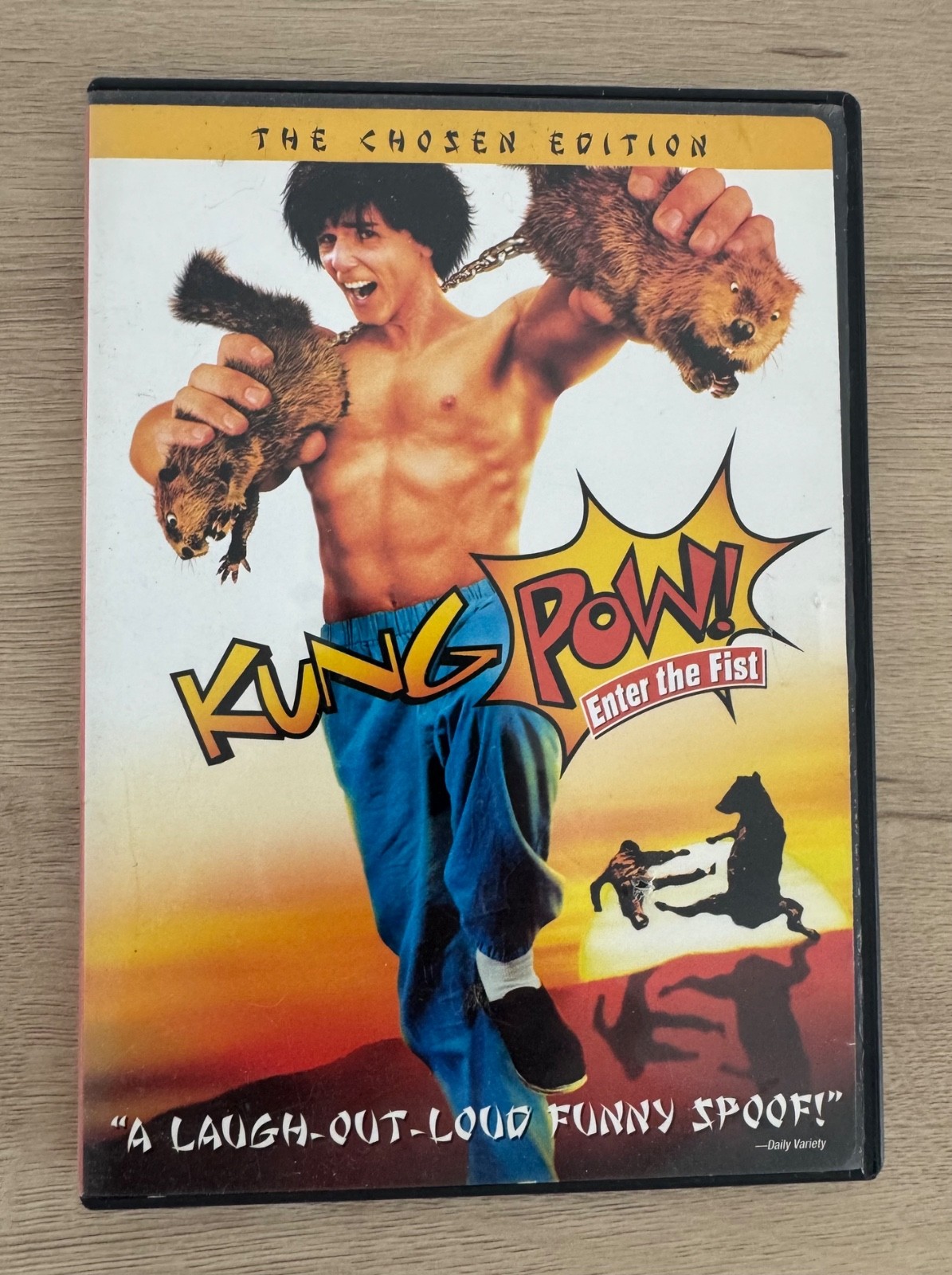 Kung Pow: Enter the Fist (DVD, 2004, The Chosen Edition Sensormatic), w/insert