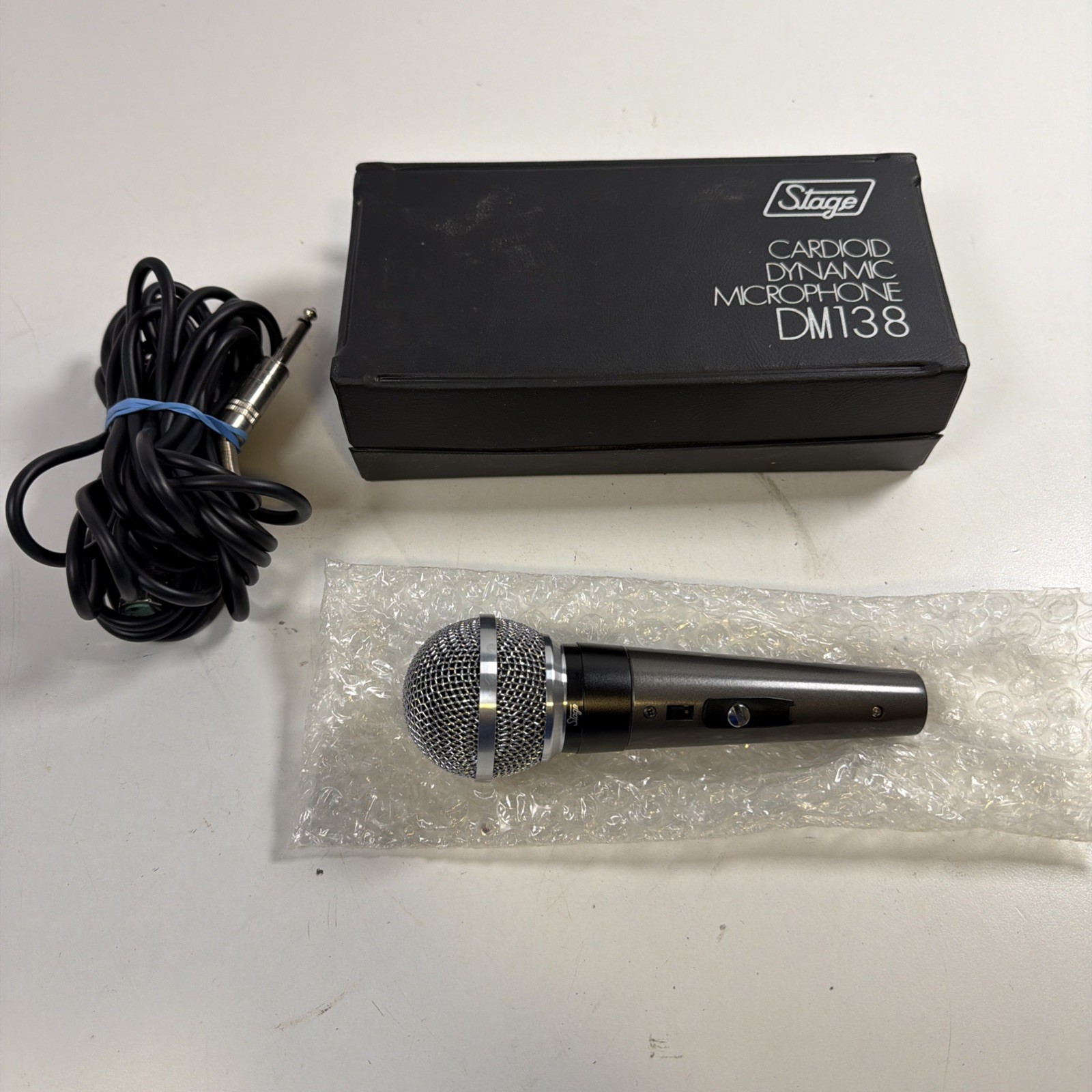 Vintage Stage DM138 Dynamic Cardioid Microphone Japan