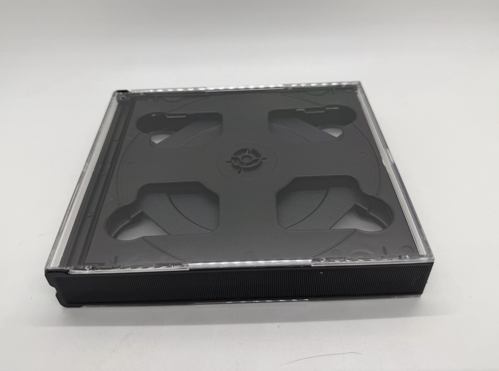 2 PCS 24MM Multi-6 6 Disc CD Jewel Case with 3 Flip Black Trays, 6CD JEWEL BOX