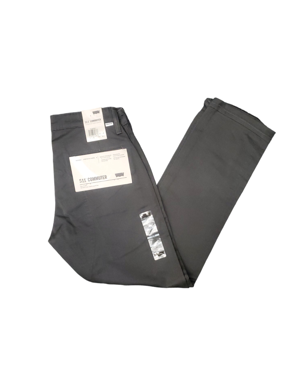 Levi\'s Men\'s 511 Slim Fit Commuter Trouser Graphite 32W x 30L 161680004