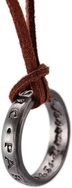 Uncharted Nathan Drake'S Ring with Necklace Strap from Collector'S Edition