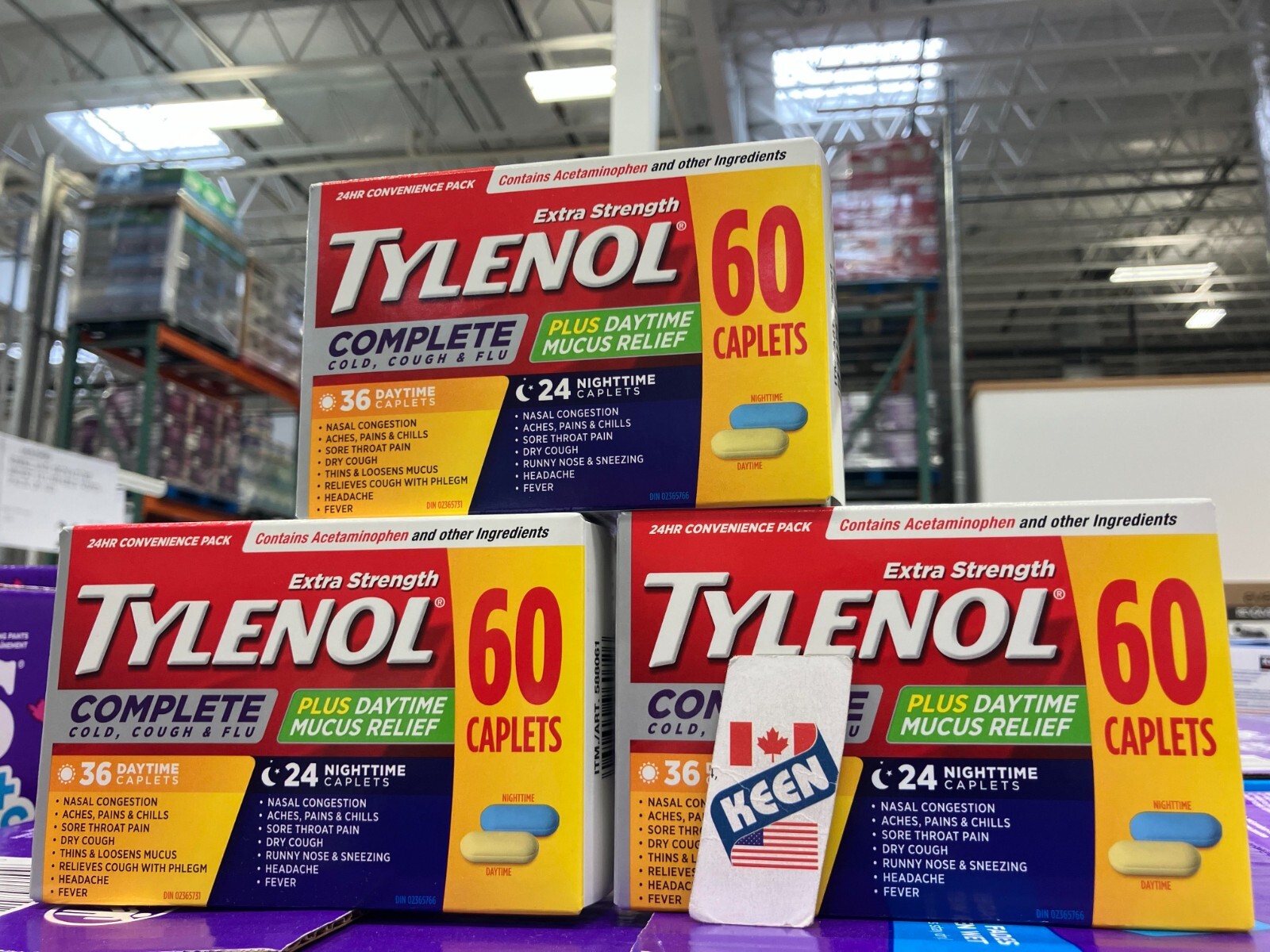 QTY:3), KEENeStore Canada TL COMPLETE D/N CCF 60 CAPLETS
