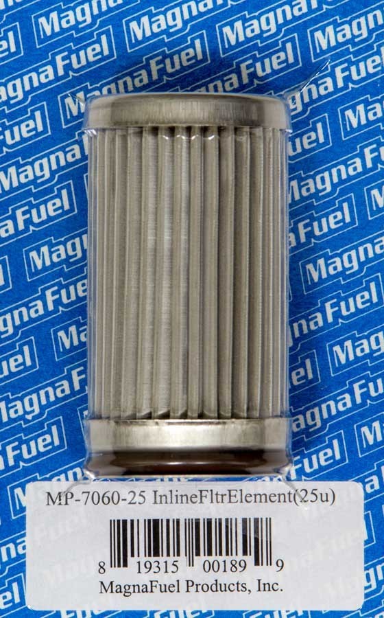 Magnafuel Fuel Filter Element 25 Micron Stainless Element Magnafuel In-Line Fuel