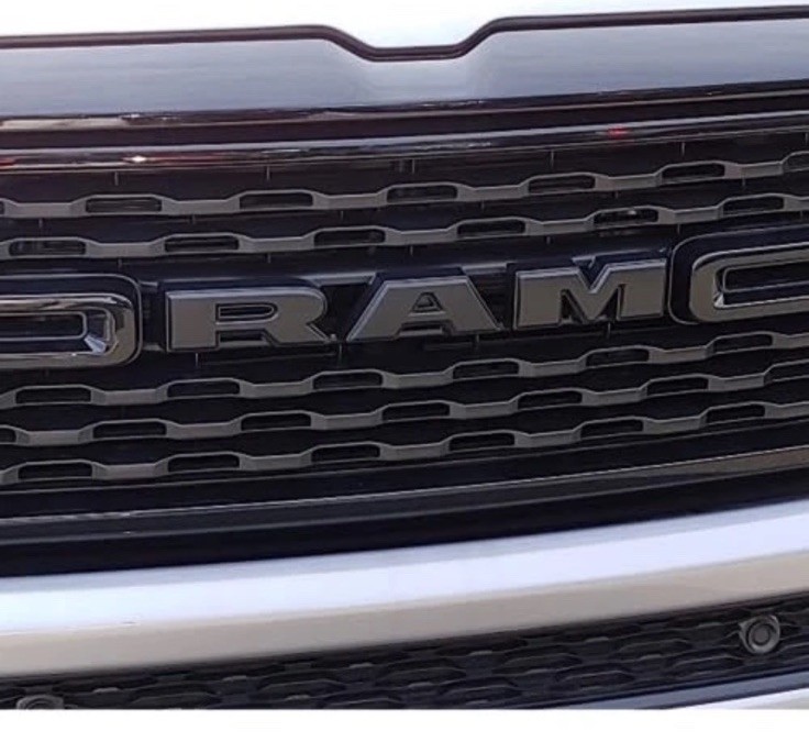 2019-2023 RAM 1500 Black Grille Emblem | Stylish Truck Badge Logo 2019-2023 RAM 1500 Black Grille Emblem | Stylish Truck Badge Logo