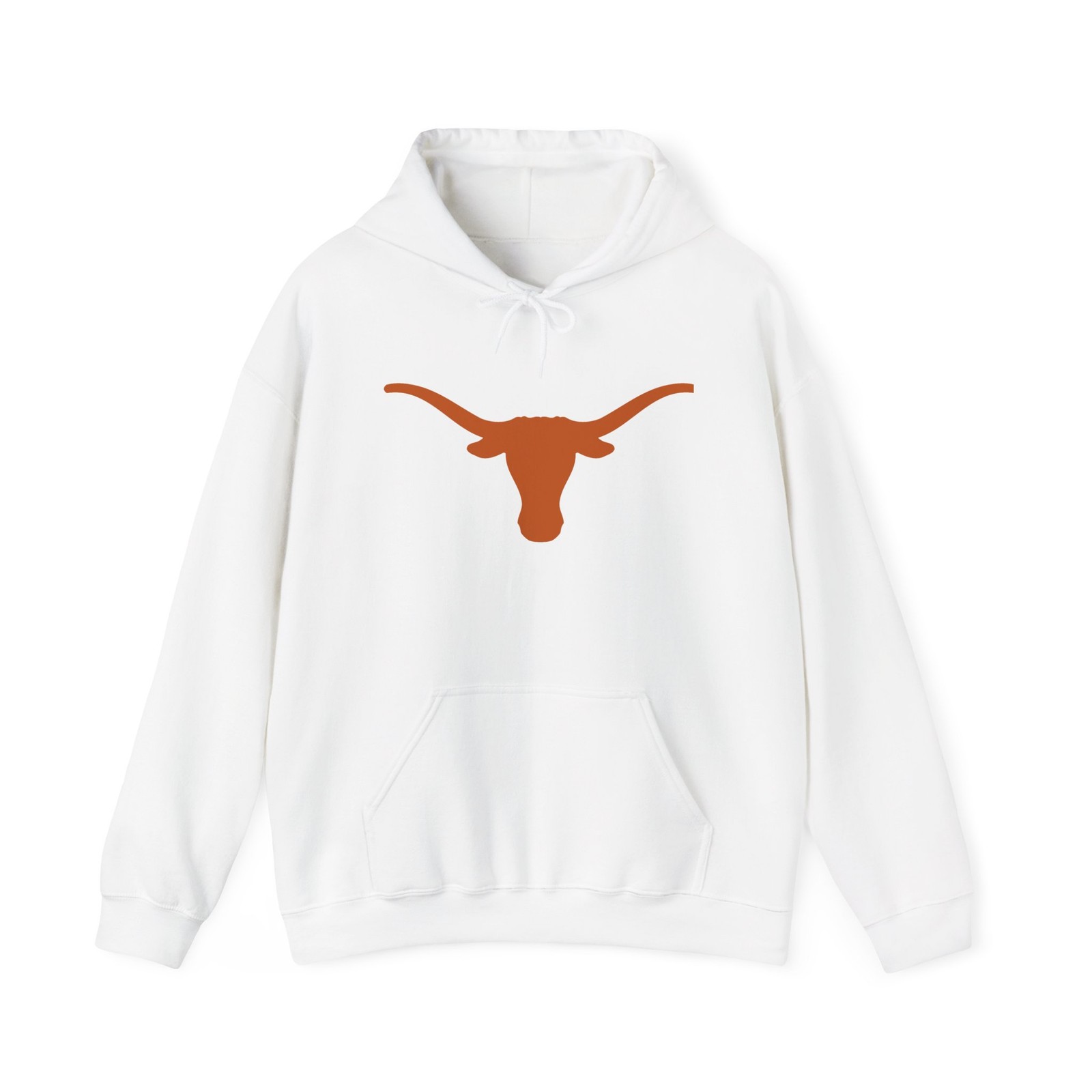 Texas Longhorns Logo Hoodie | Vintage Round Back Graphic