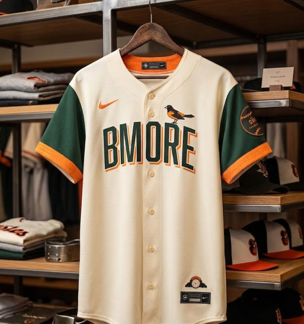 Baltimore Orioles 2026 City Connect Jersey Men\'s BLANK FULL SIZE NEW