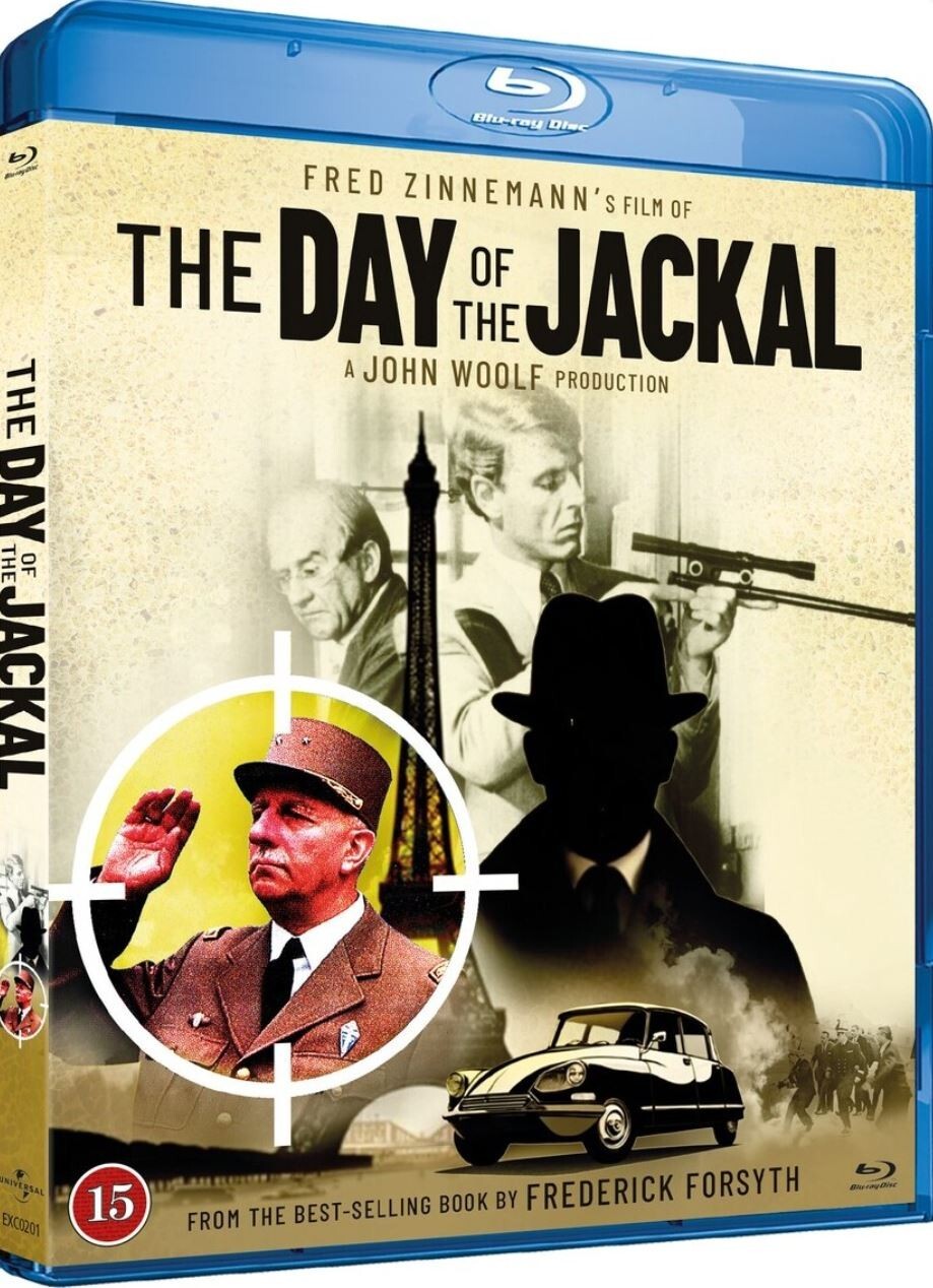 The Day of the Jackal (1973) Blu-Ray NEW (USA Compatible)